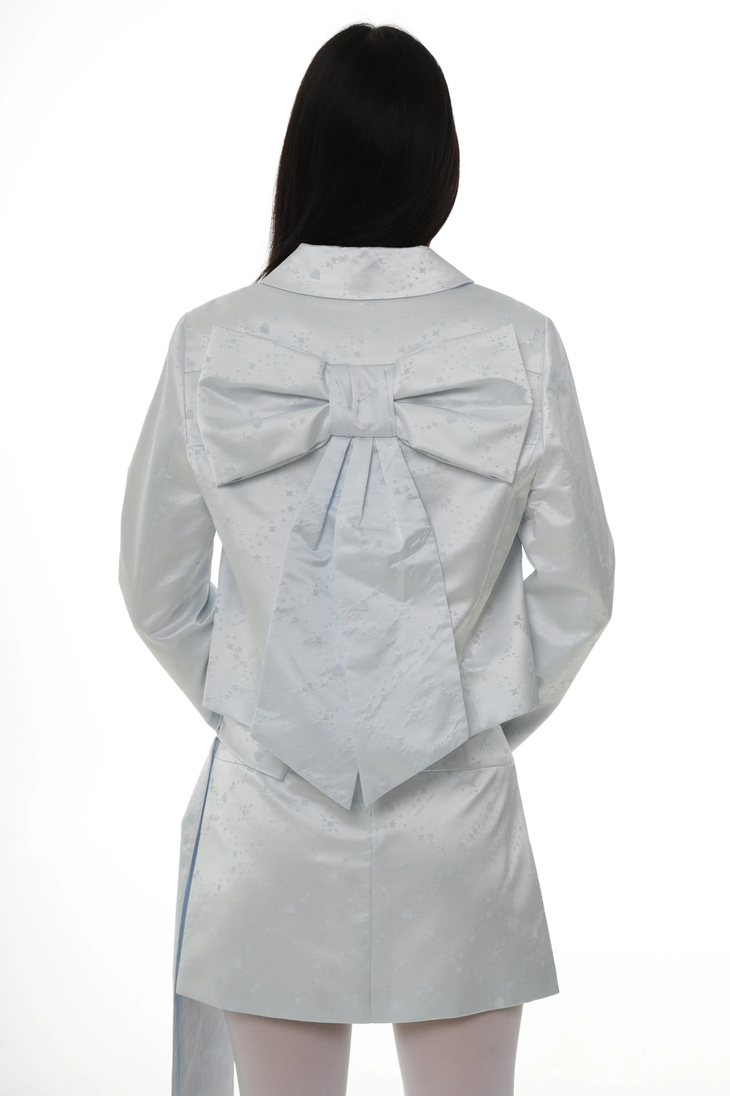 SHELBY JACKET IN ICE BLUE