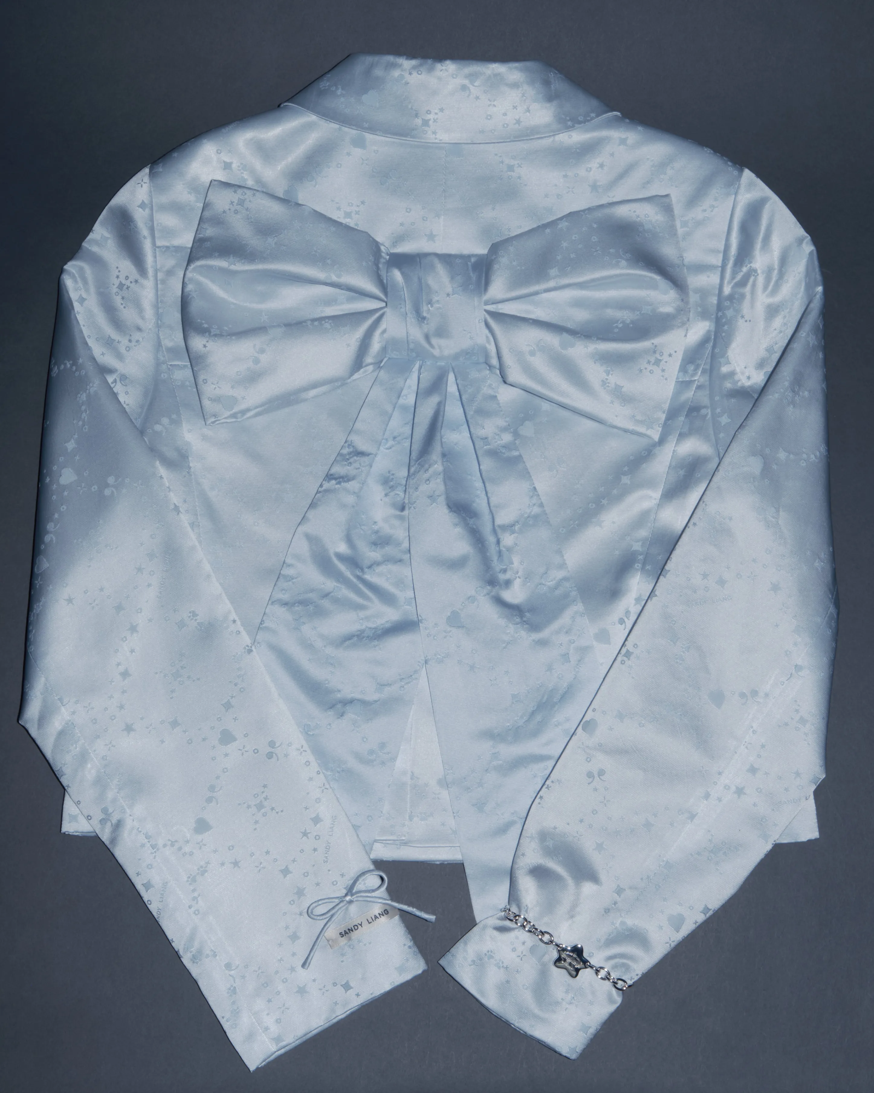 SHELBY JACKET IN ICE BLUE