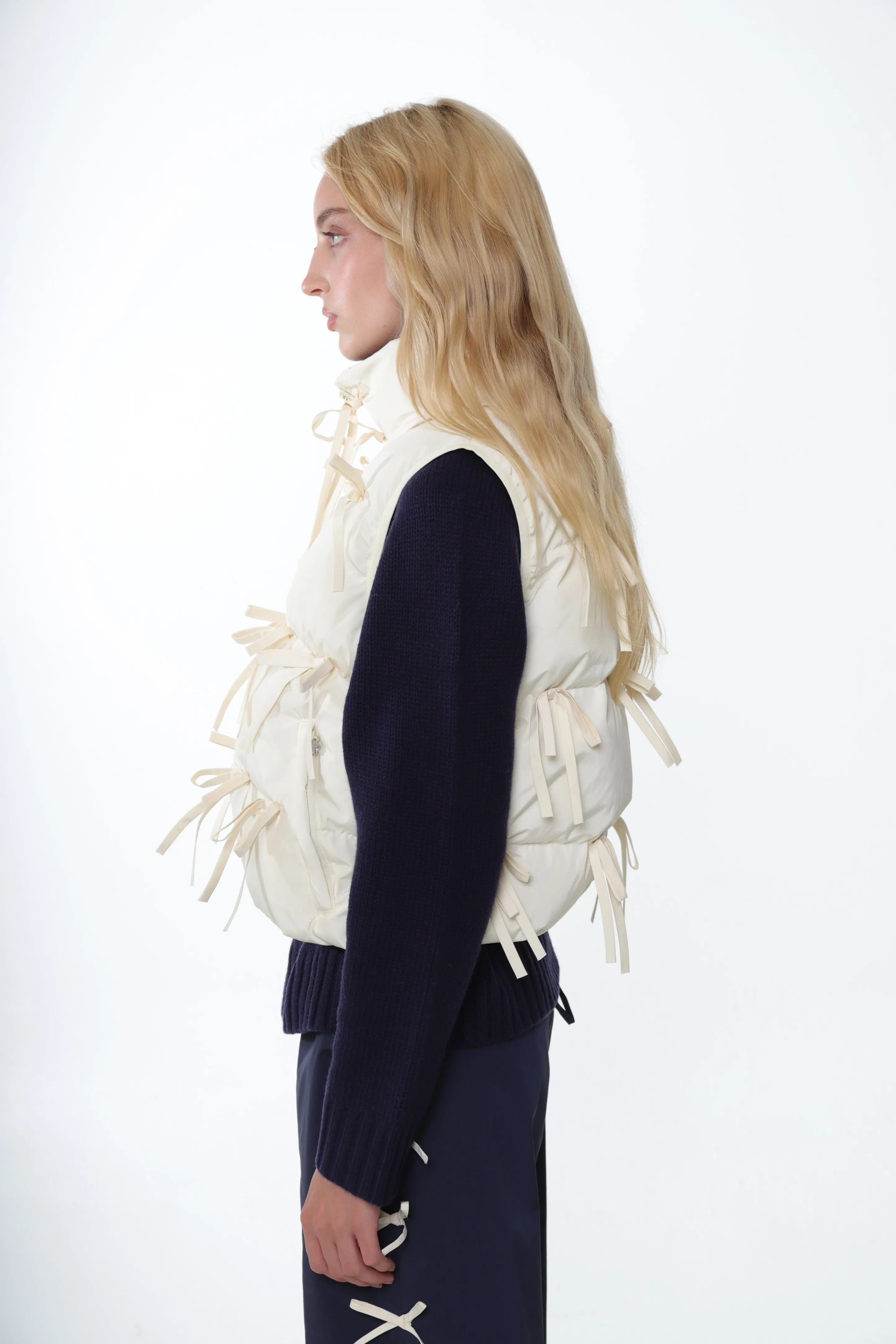 PATRO VEST IN IVORY