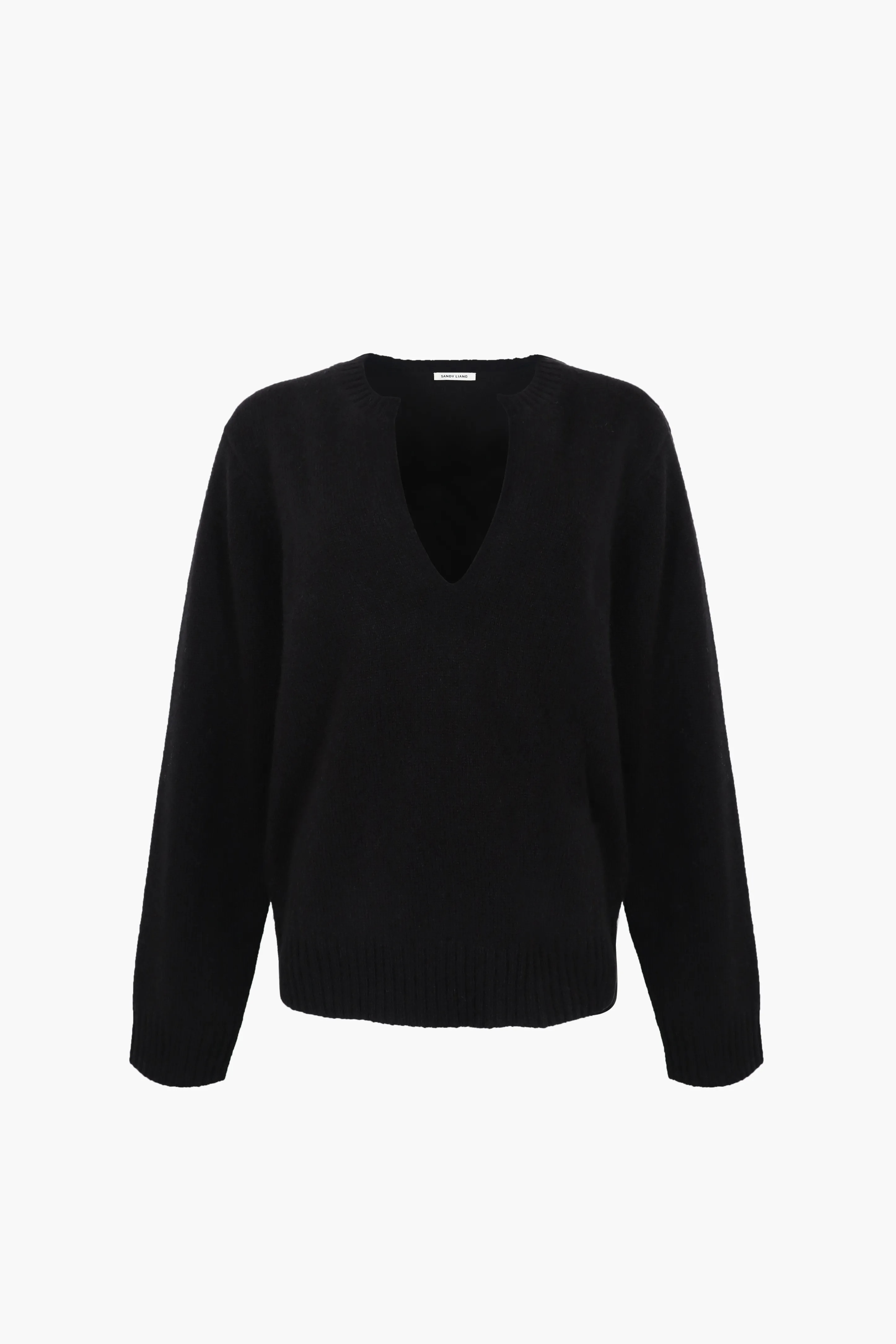 NESH CASHMERE SWEATER IN BLACK
