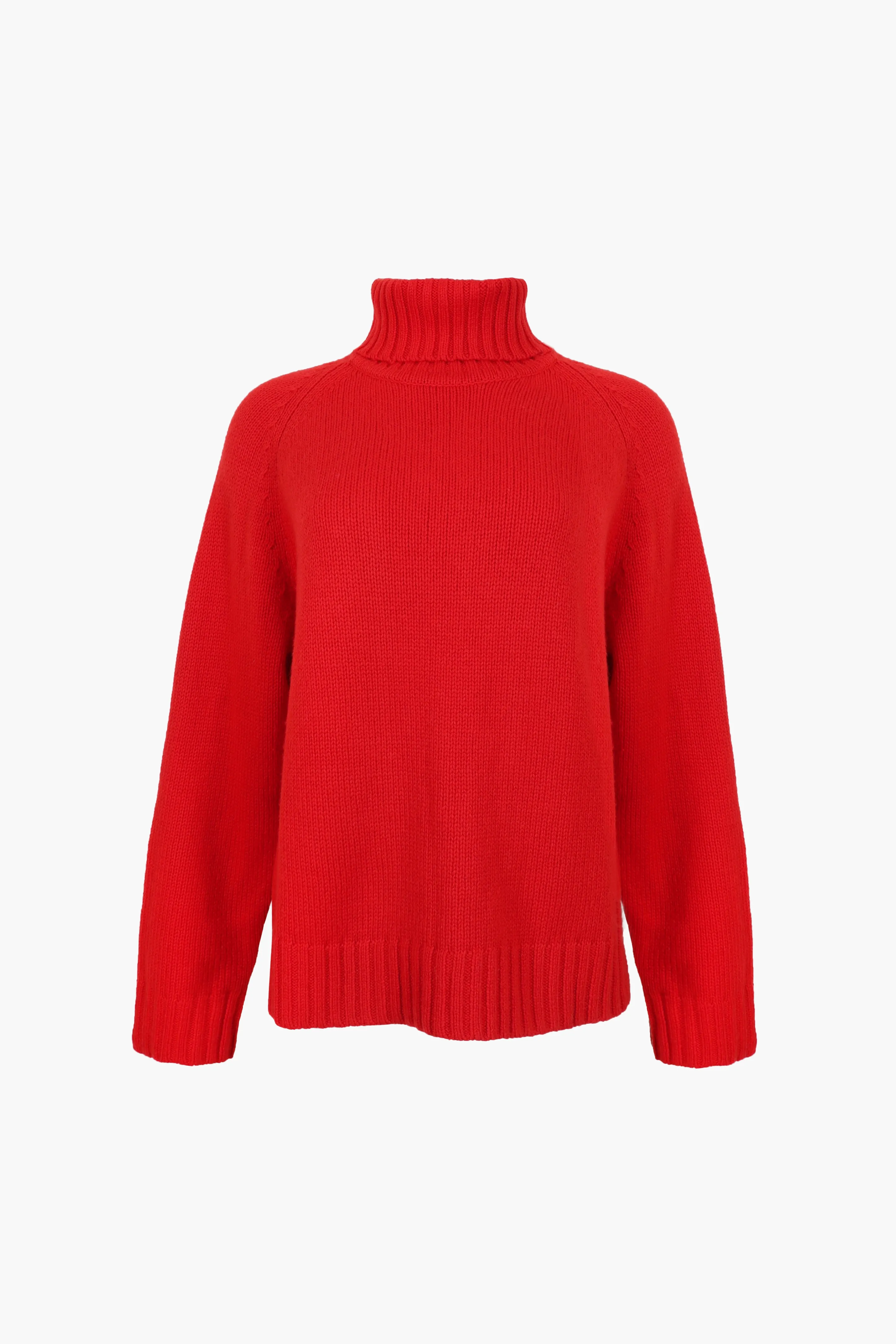 GUMS SWEATER IN RED