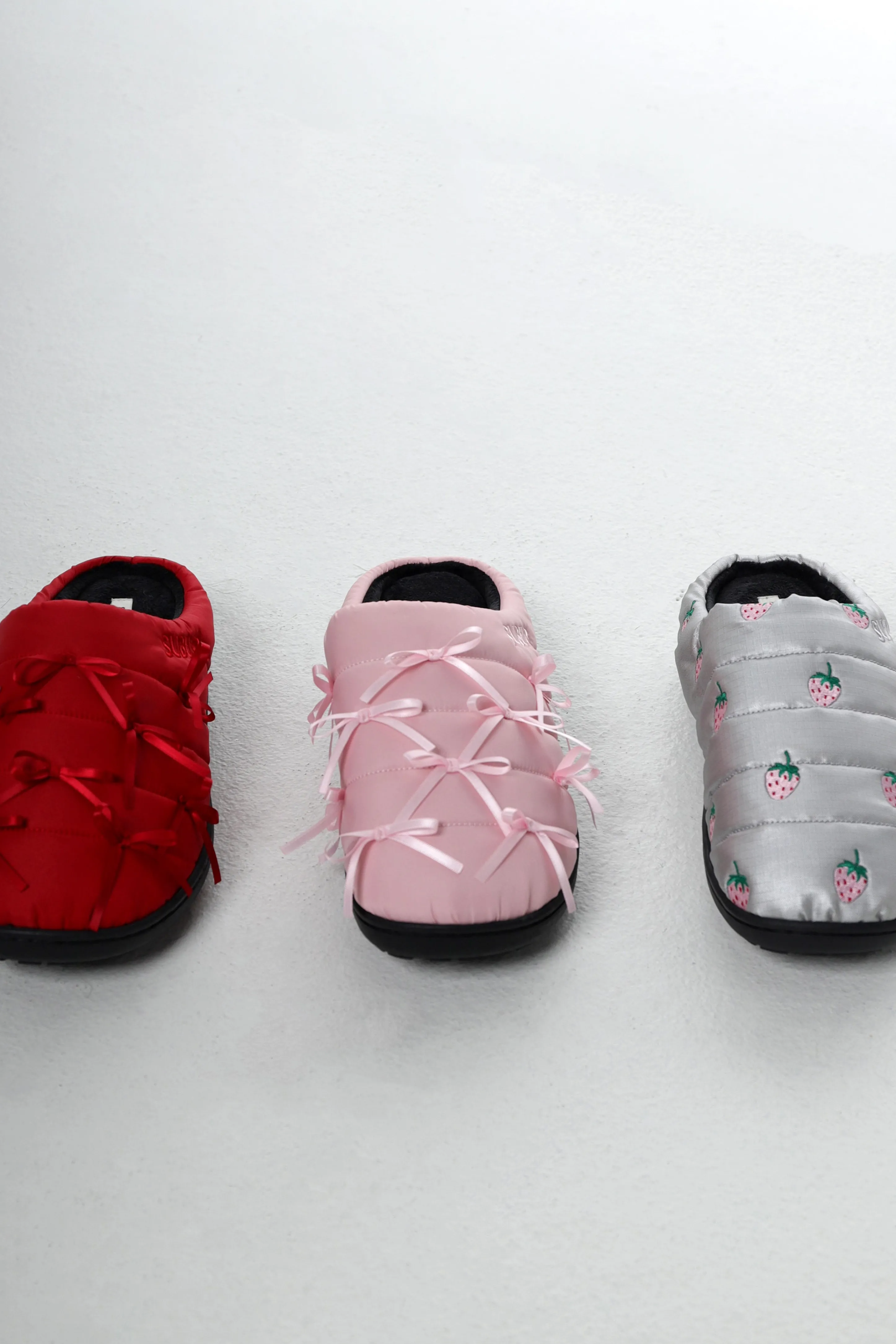 SANDY LIANG X SUBU SLIPPERS IN PINK