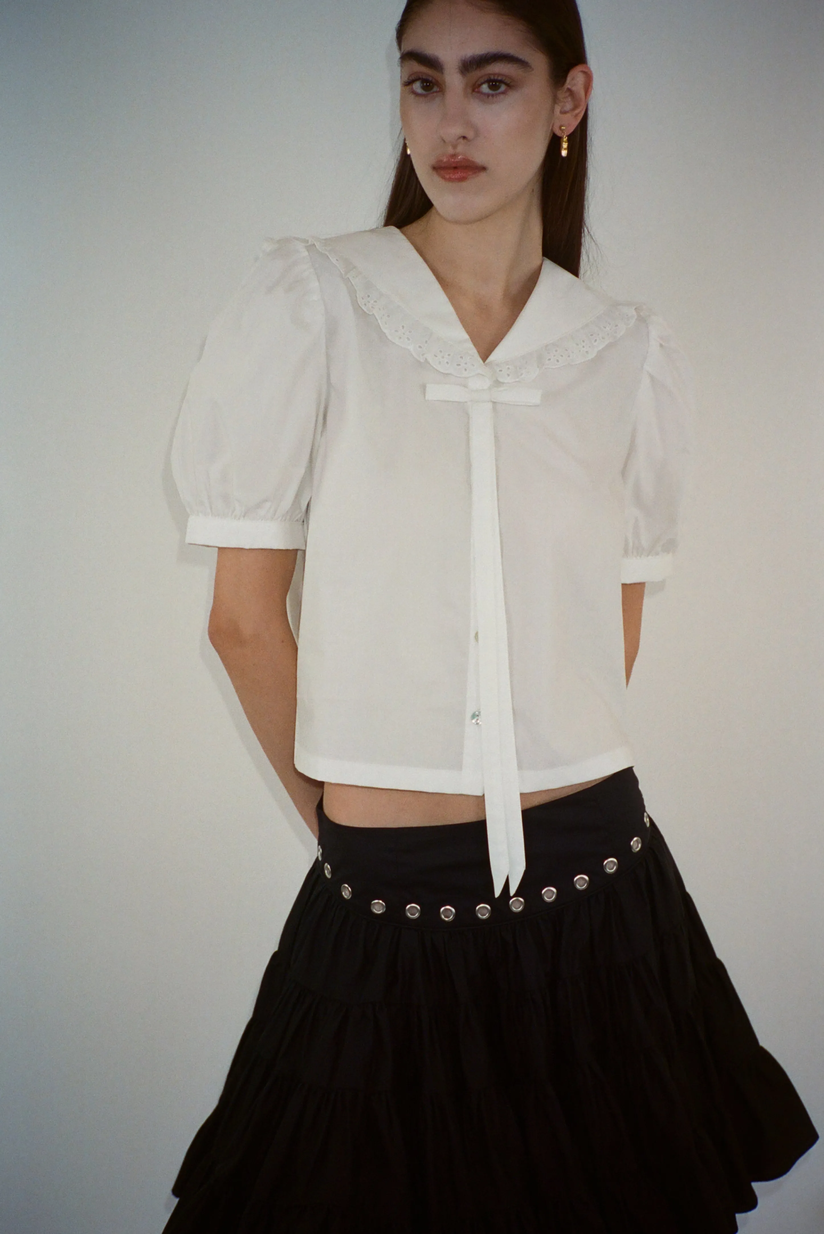 FLORENT TOP IN WHITE