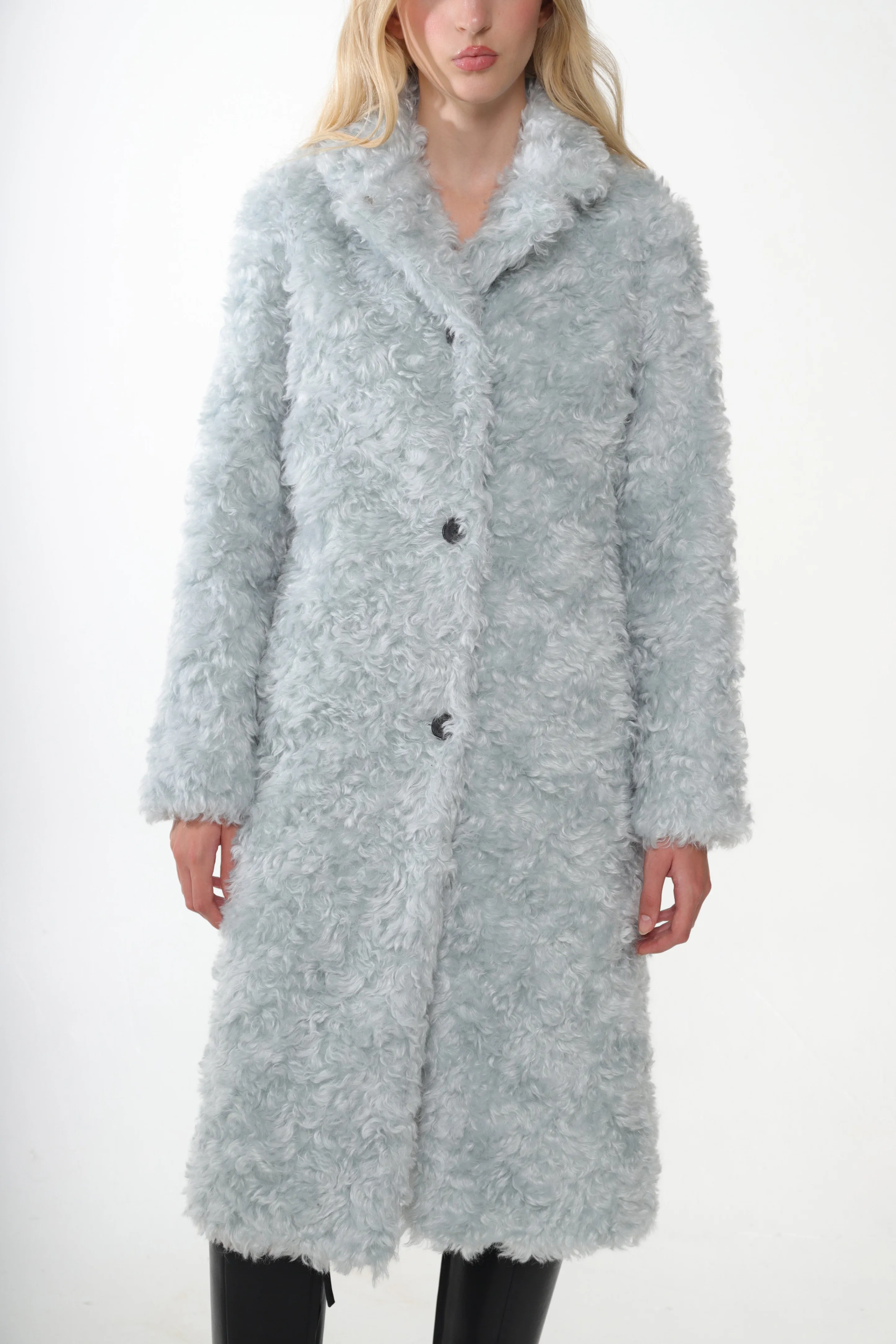 MARMALADE COAT IN ICE BLUE