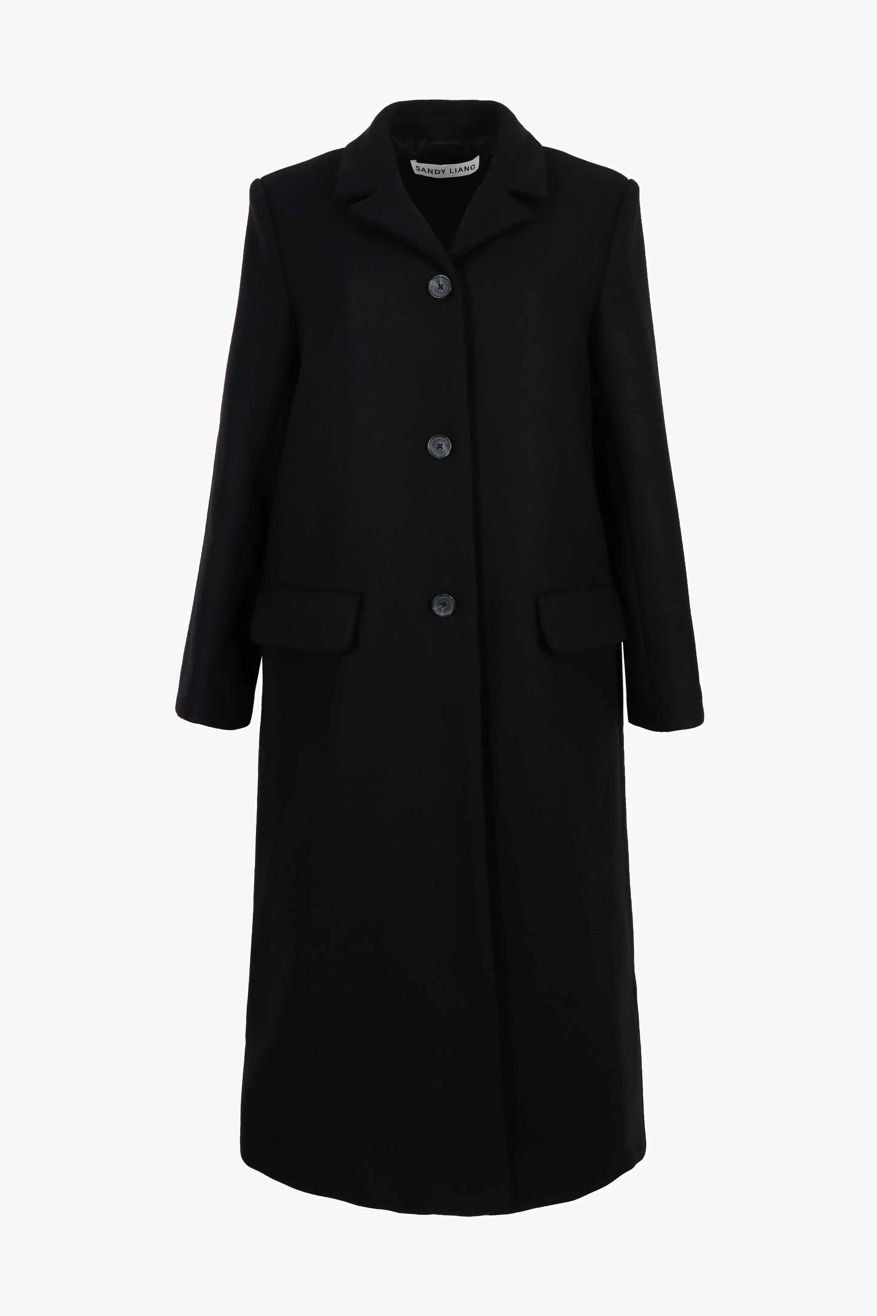 SOYA COAT IN BLACK
