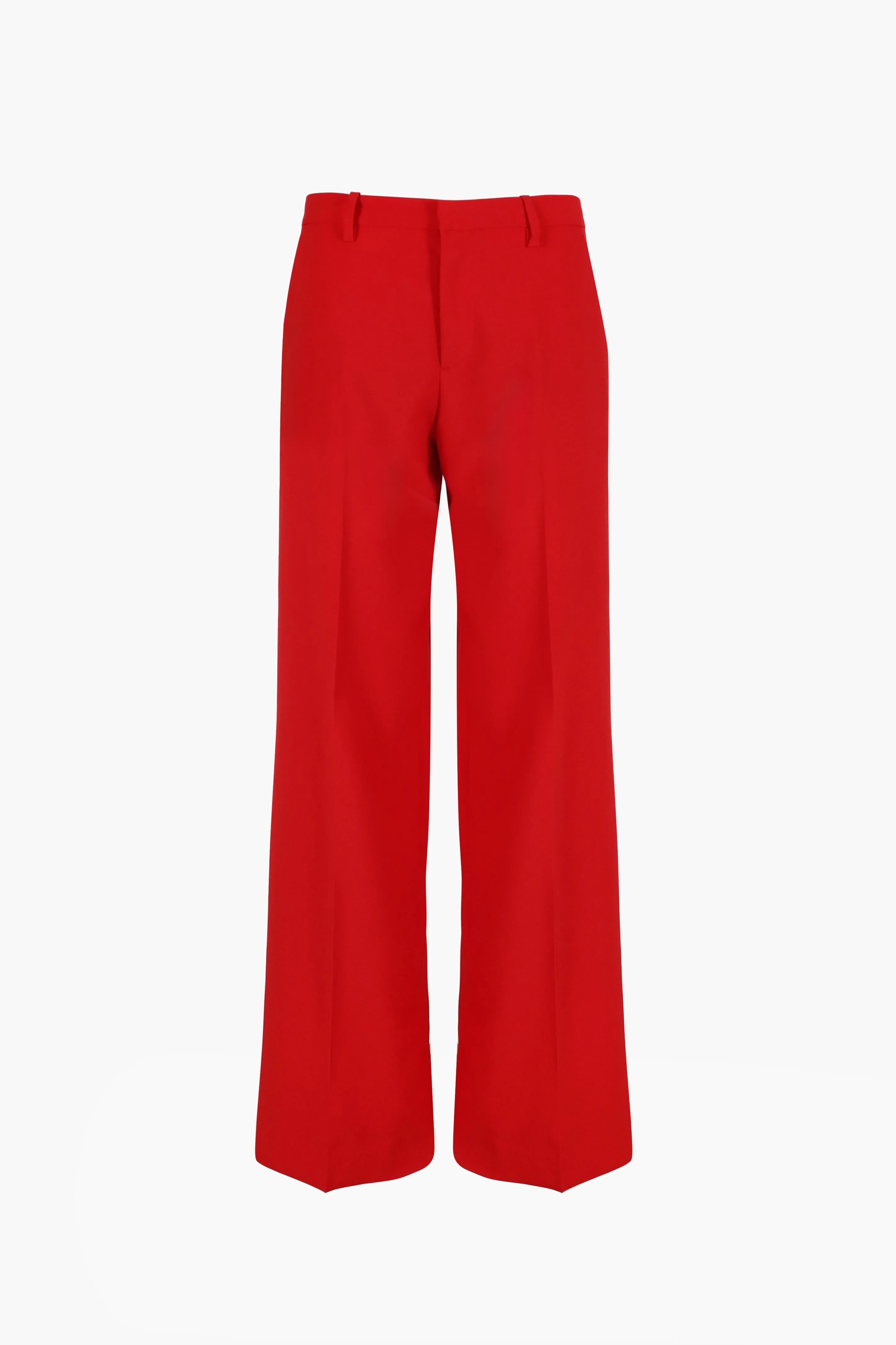 GLASS PANT IN RED