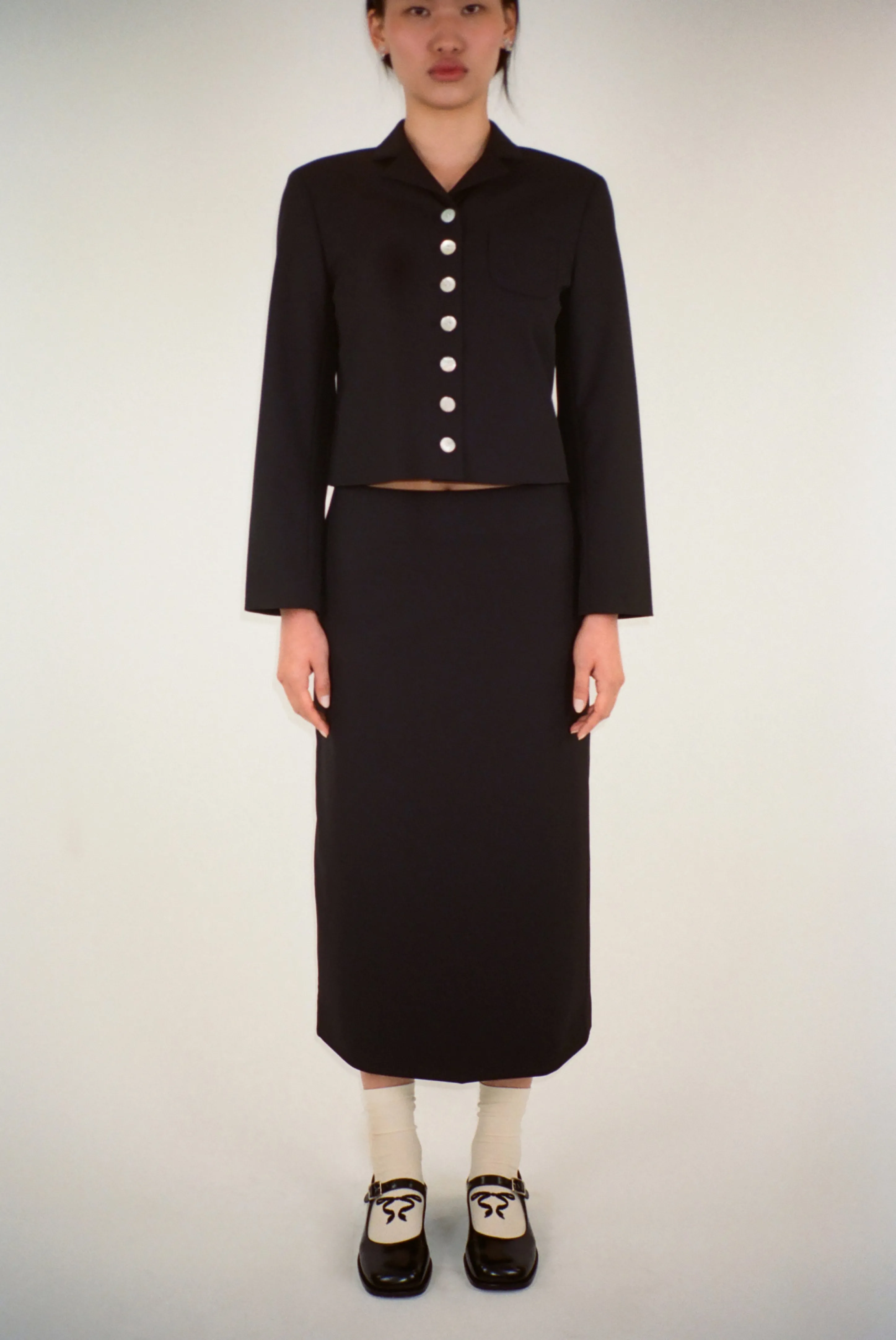 CHARM JACKET IN BLACK