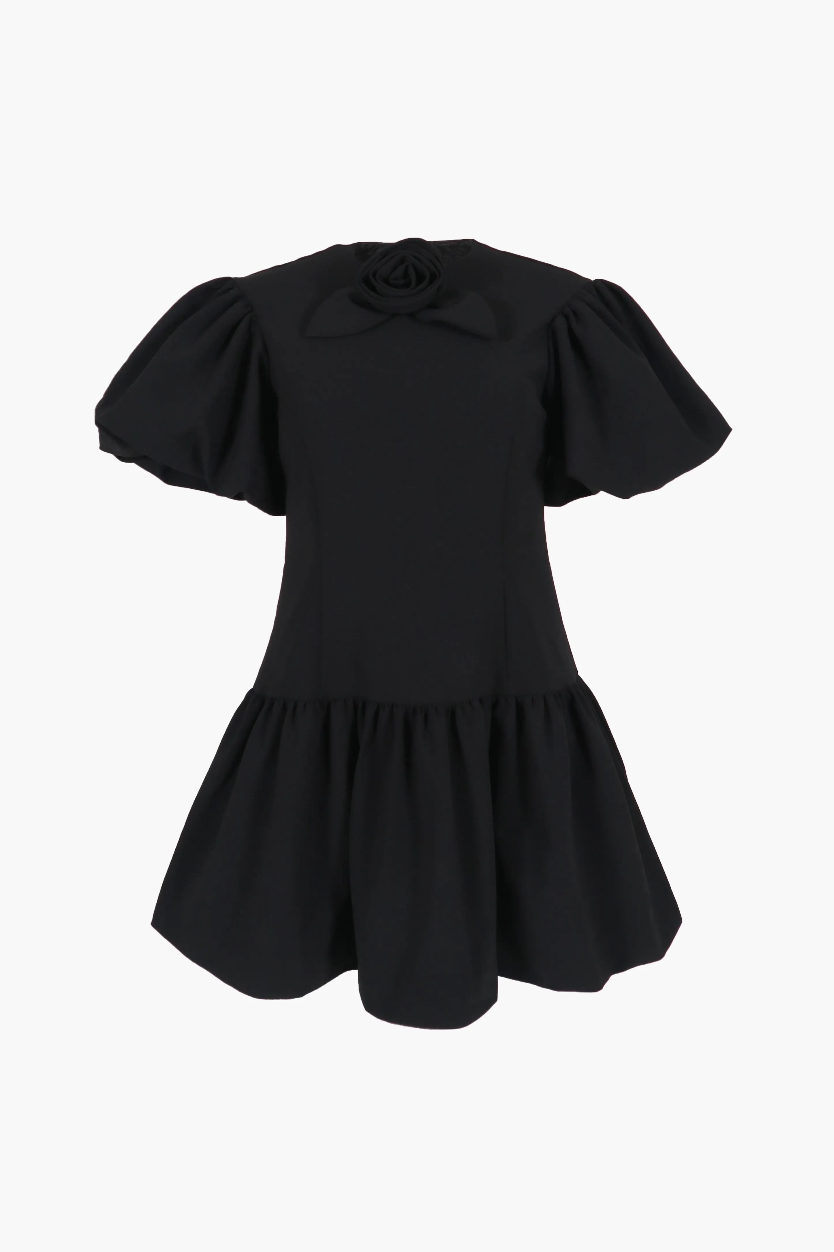 PEAS DRESS IN BLACK