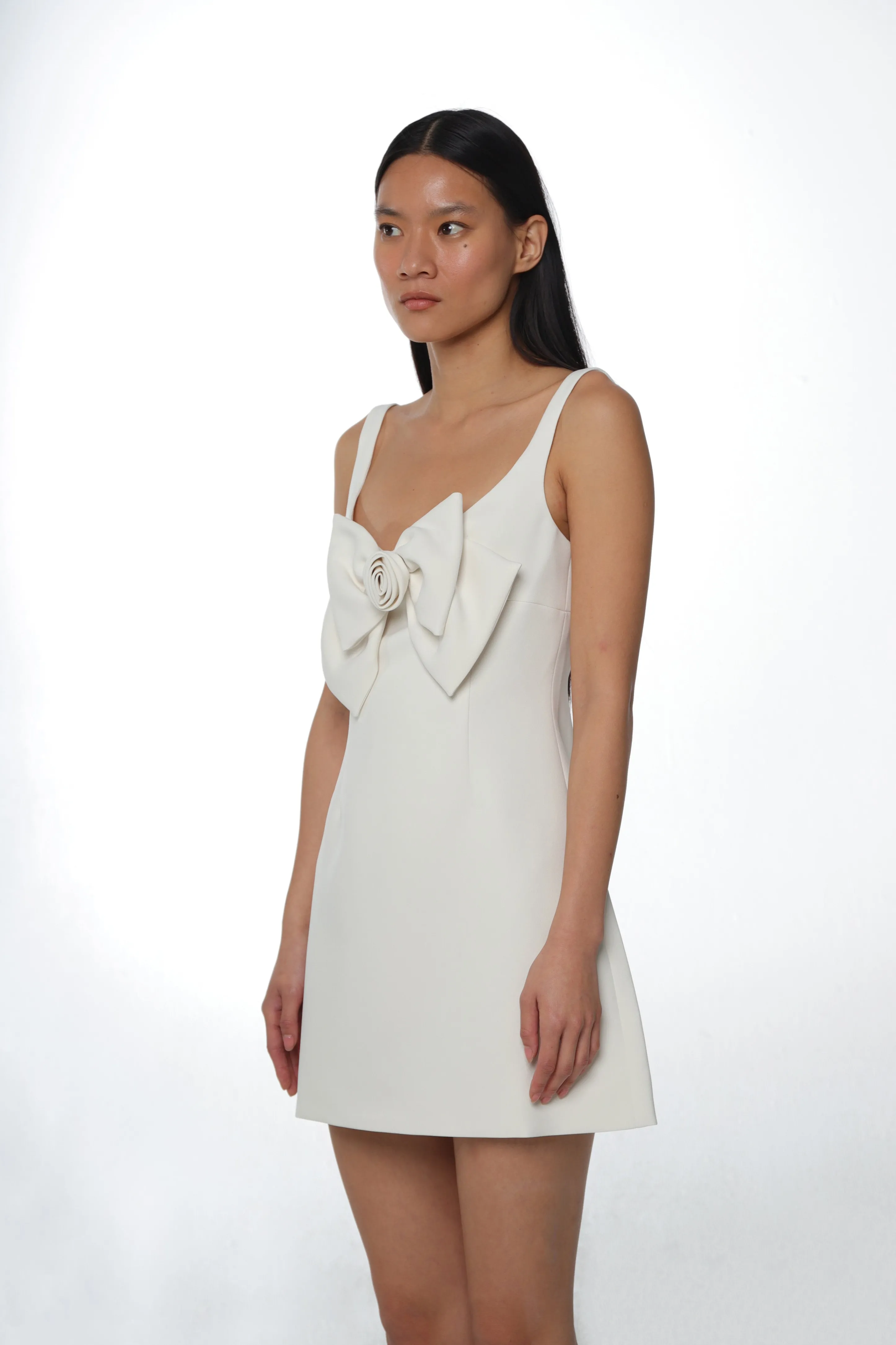 ARDEN DRESS IN CREAM