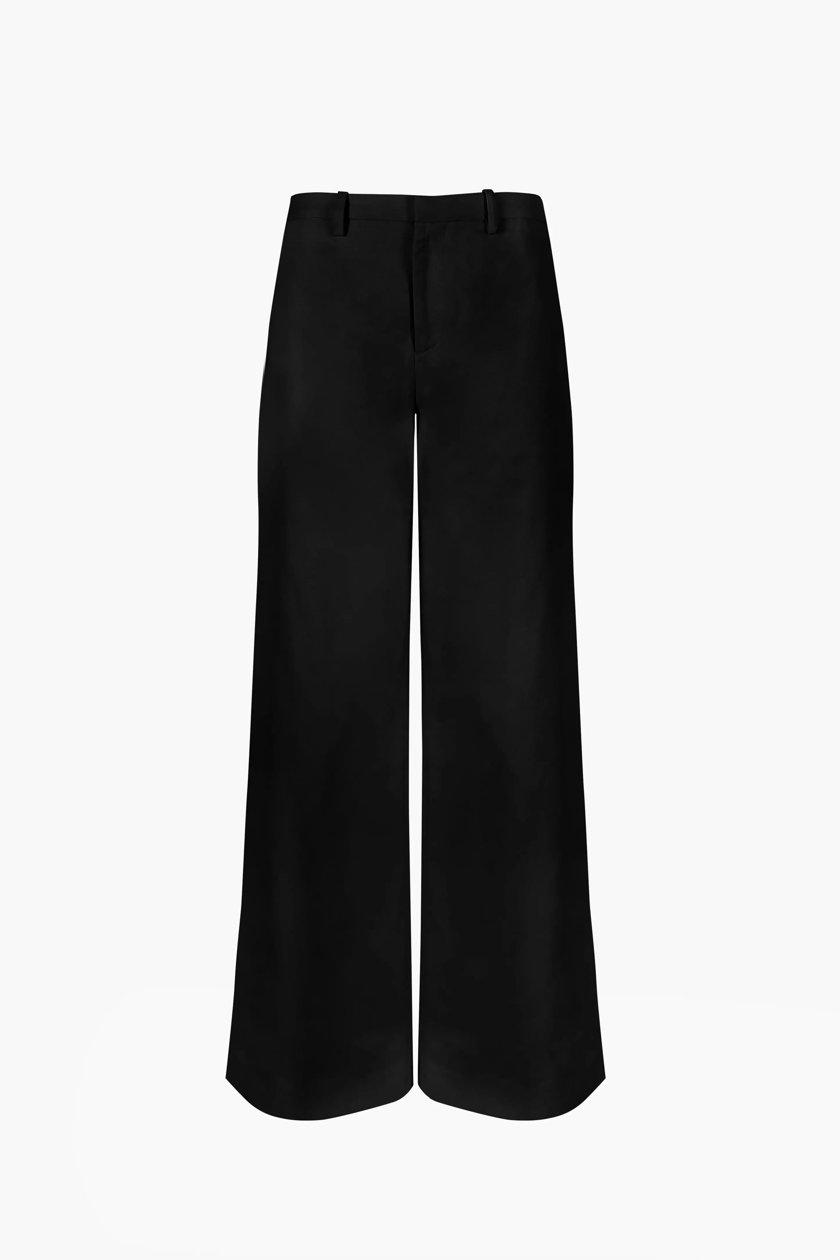GLASS PANT IN BLACK