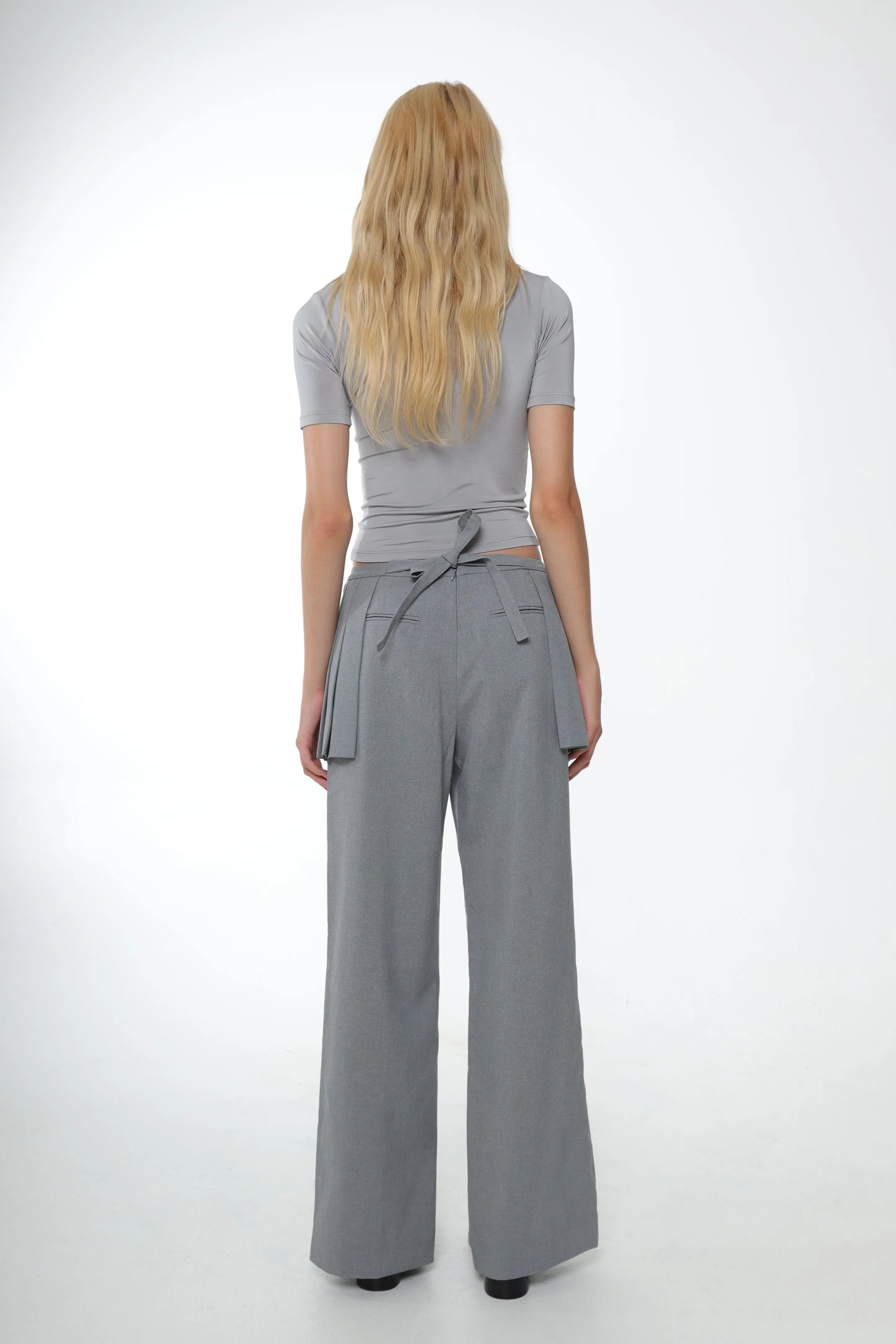 LICHI PANT IN GREY