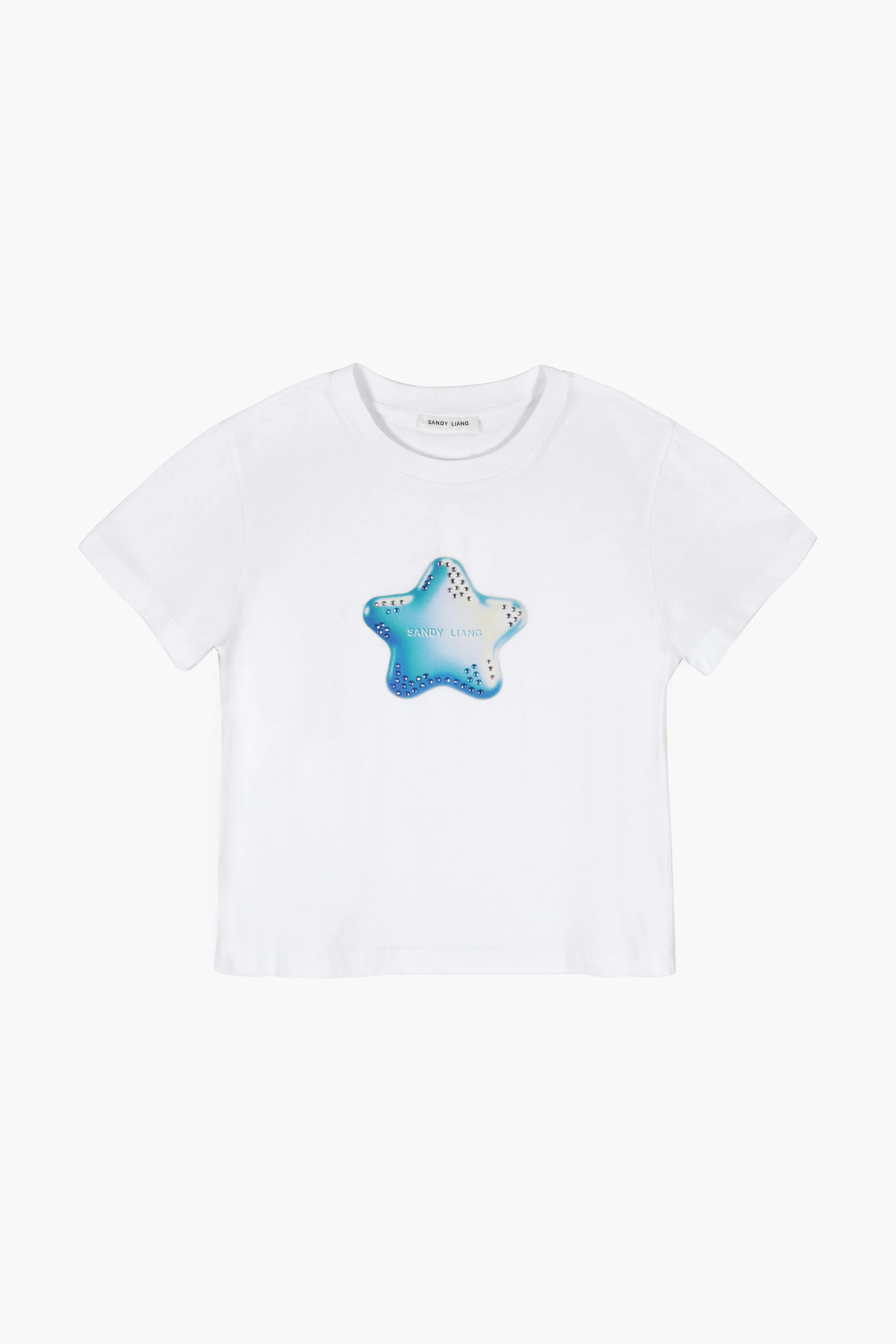 AME BABY TEE IN WHITE