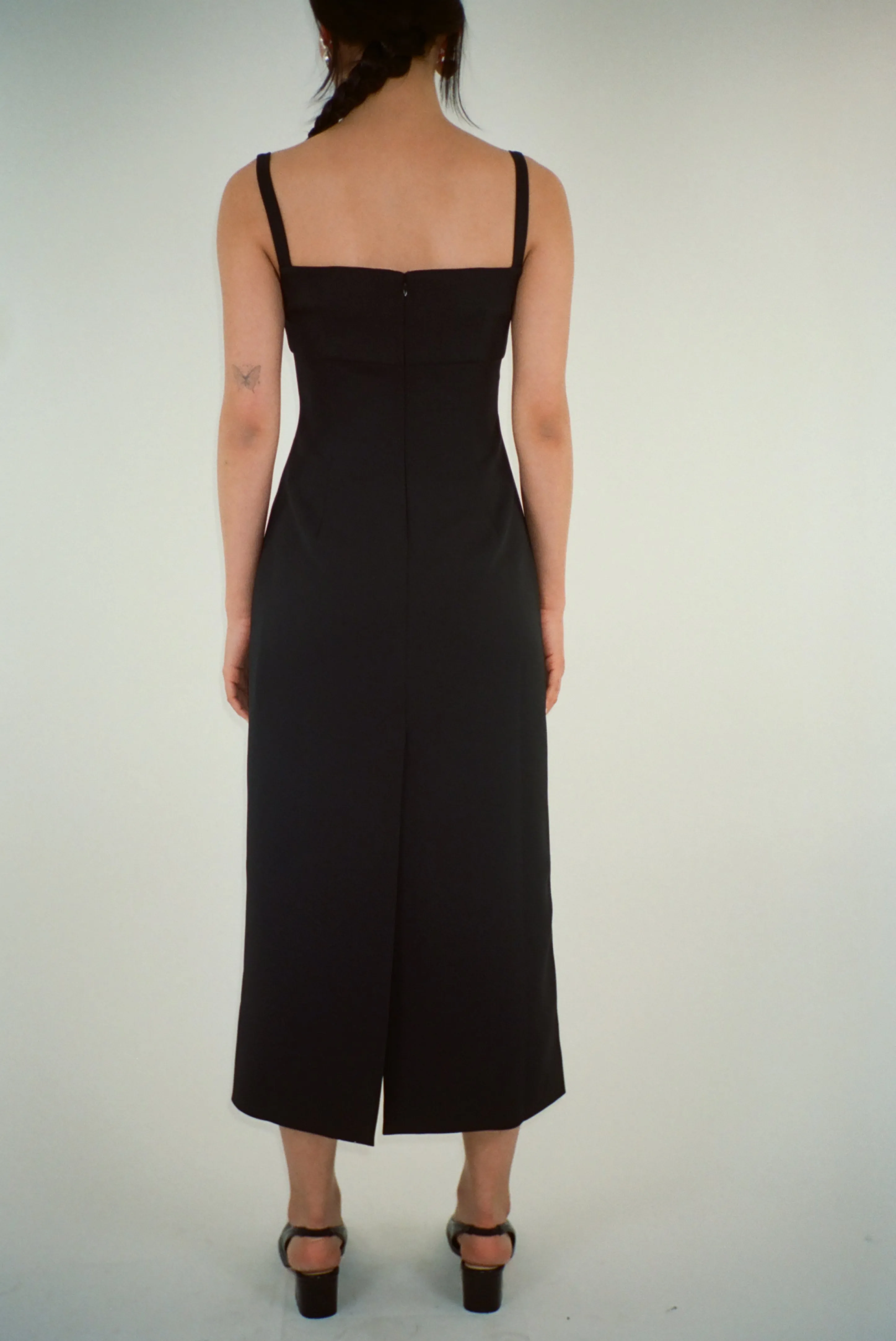 LEONIE DRESS IN BLACK