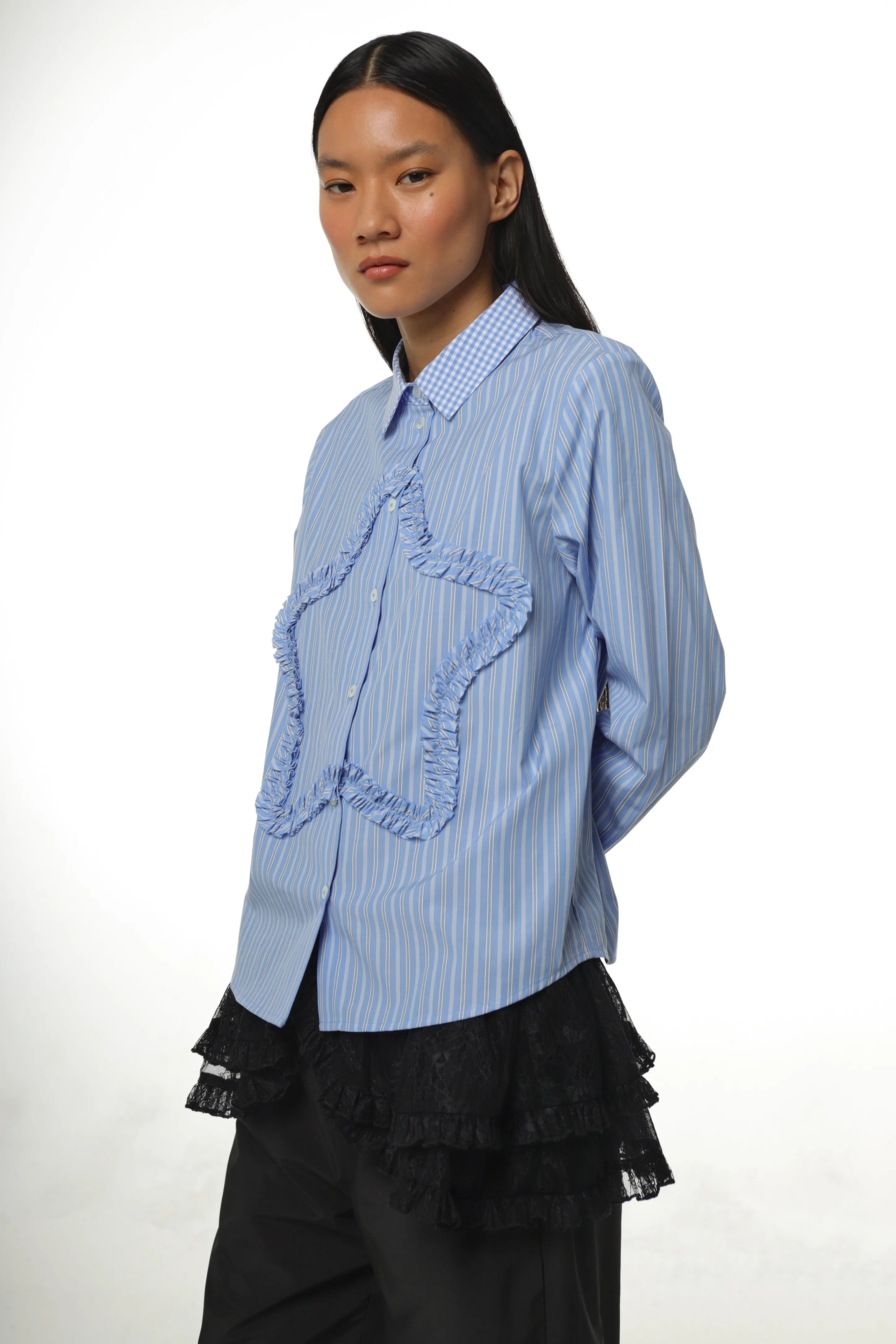 SIRIUS SHIRT IN LIGHT BLUE STRIPE