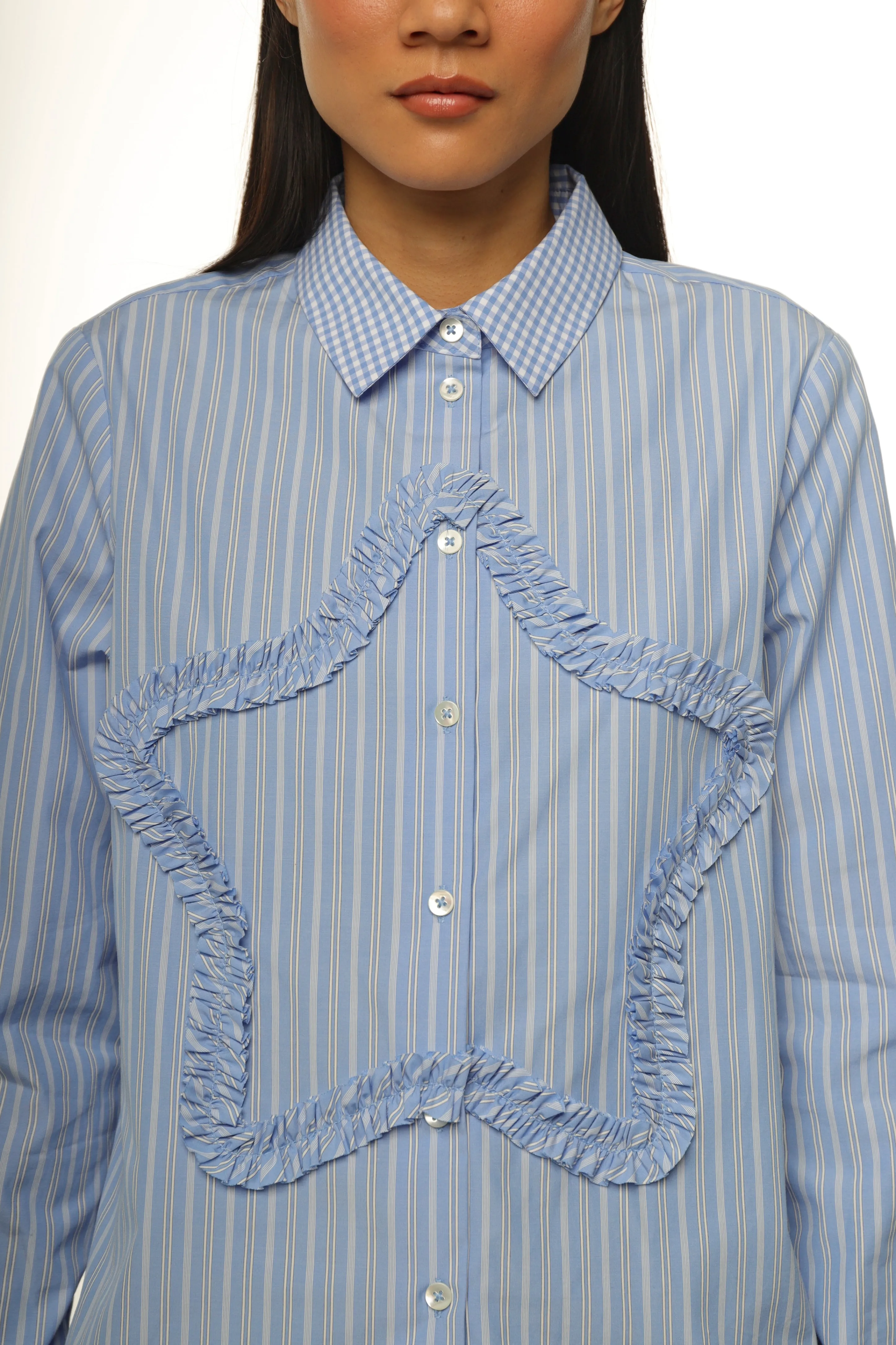 SIRIUS SHIRT IN LIGHT BLUE STRIPE