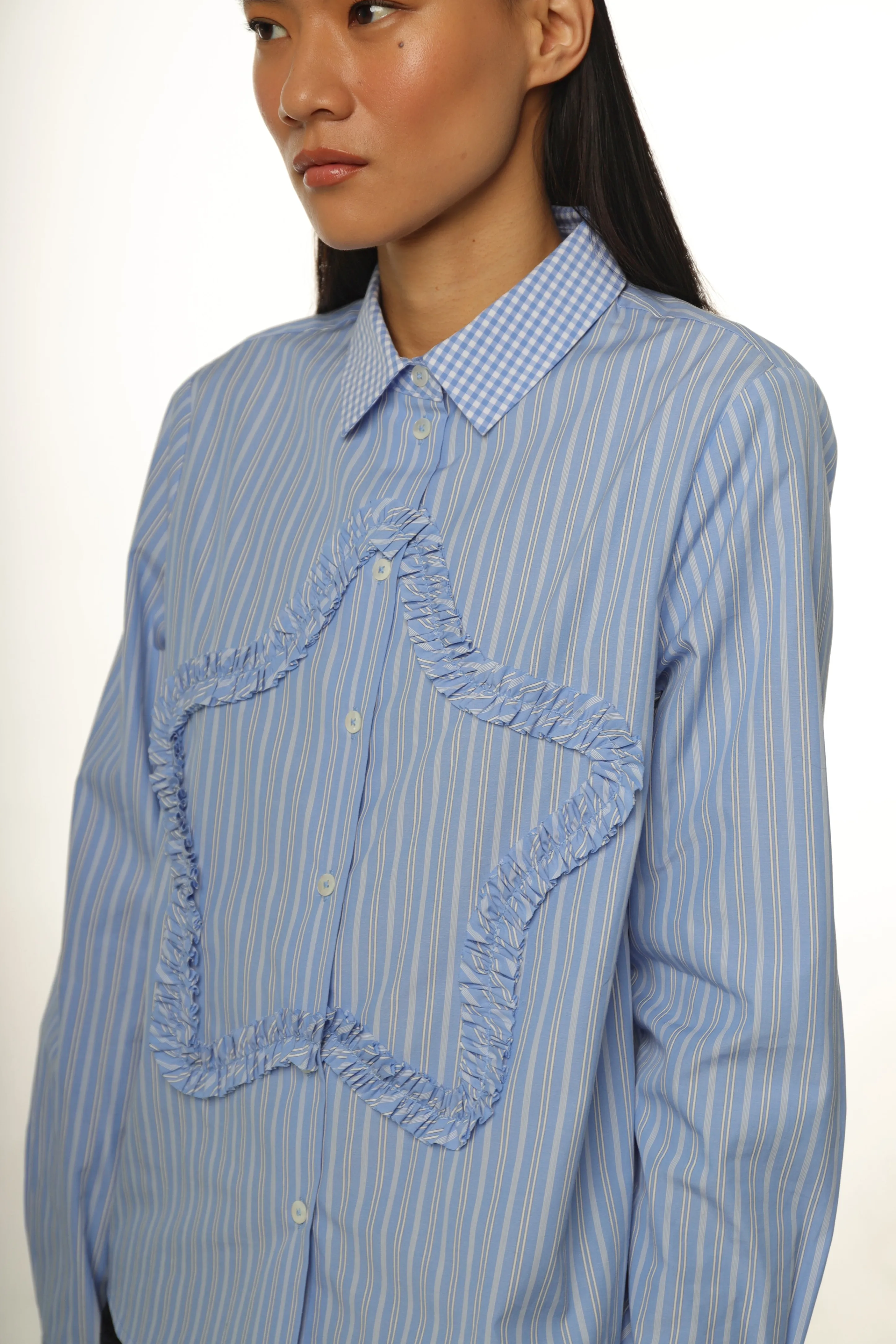 SIRIUS SHIRT IN LIGHT BLUE STRIPE