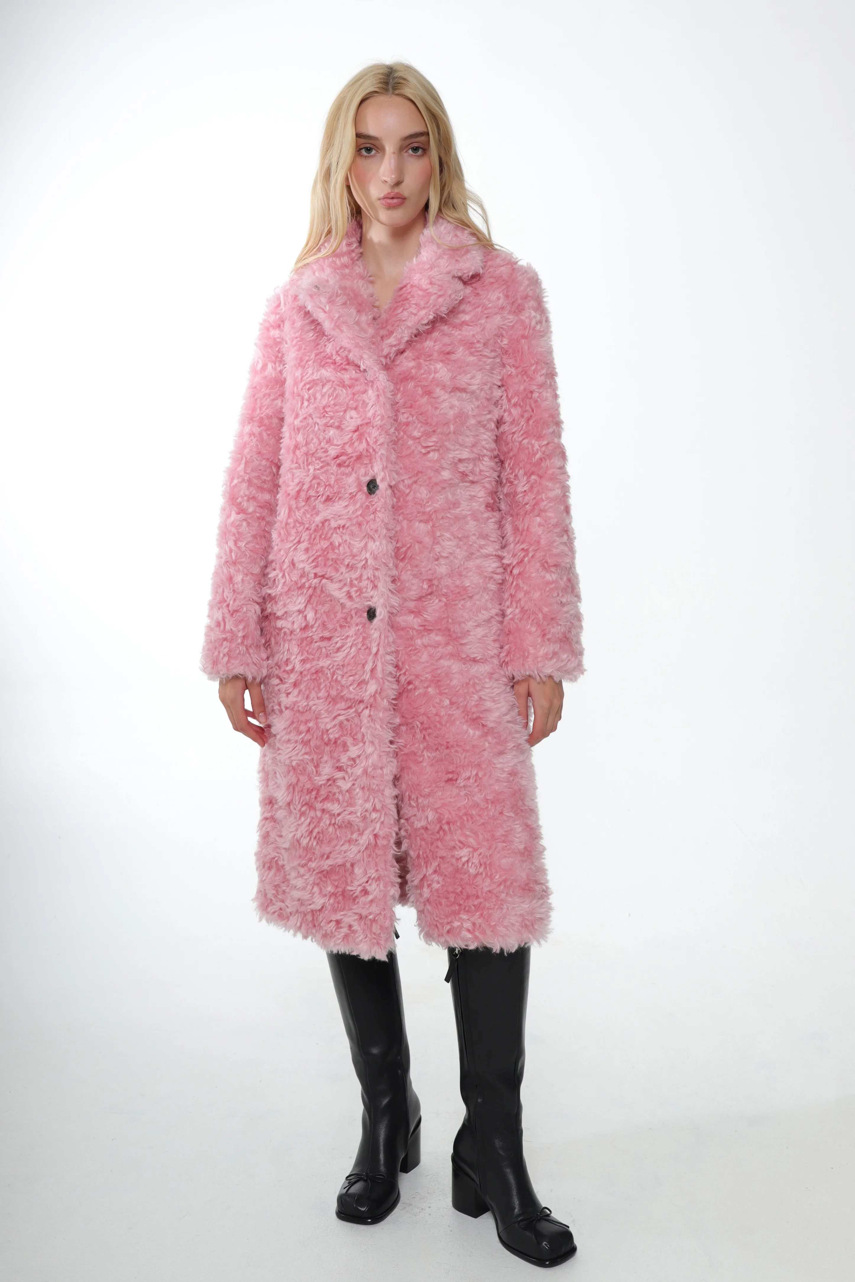 MARMALADE COAT IN PINK