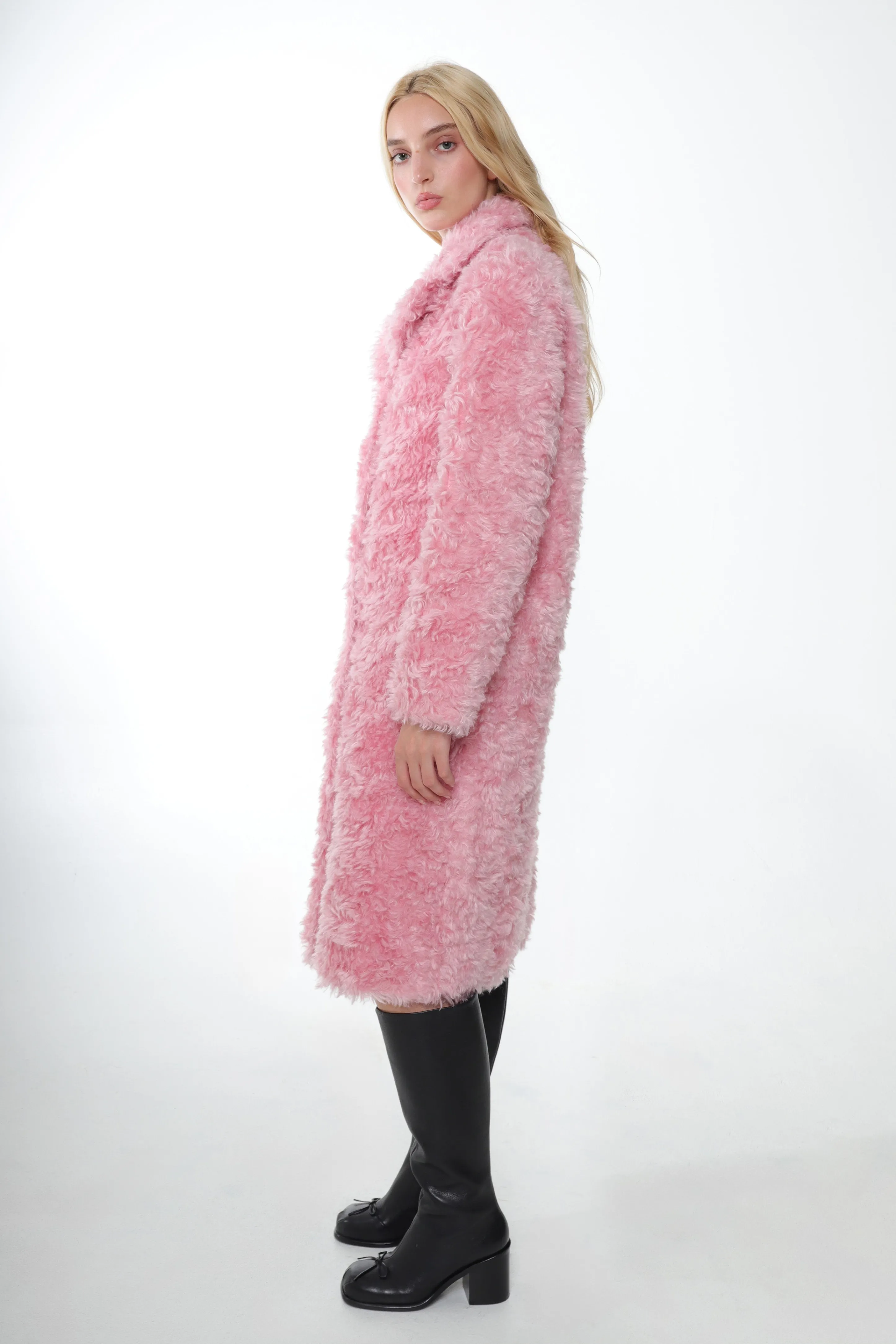 MARMALADE COAT IN PINK