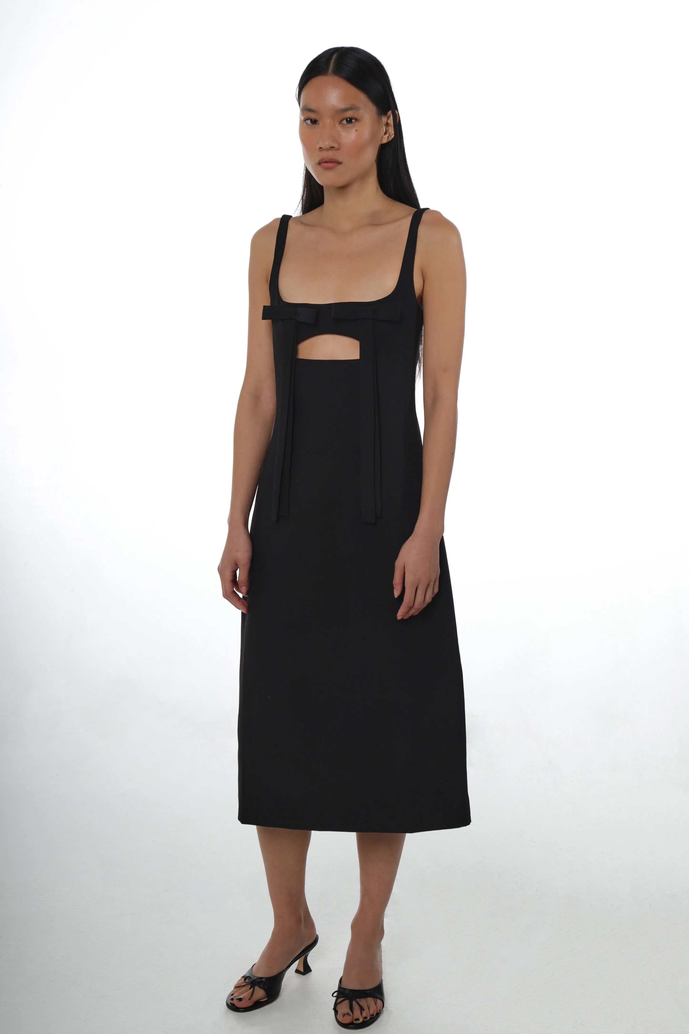 MACHU DRESS IN BLACK