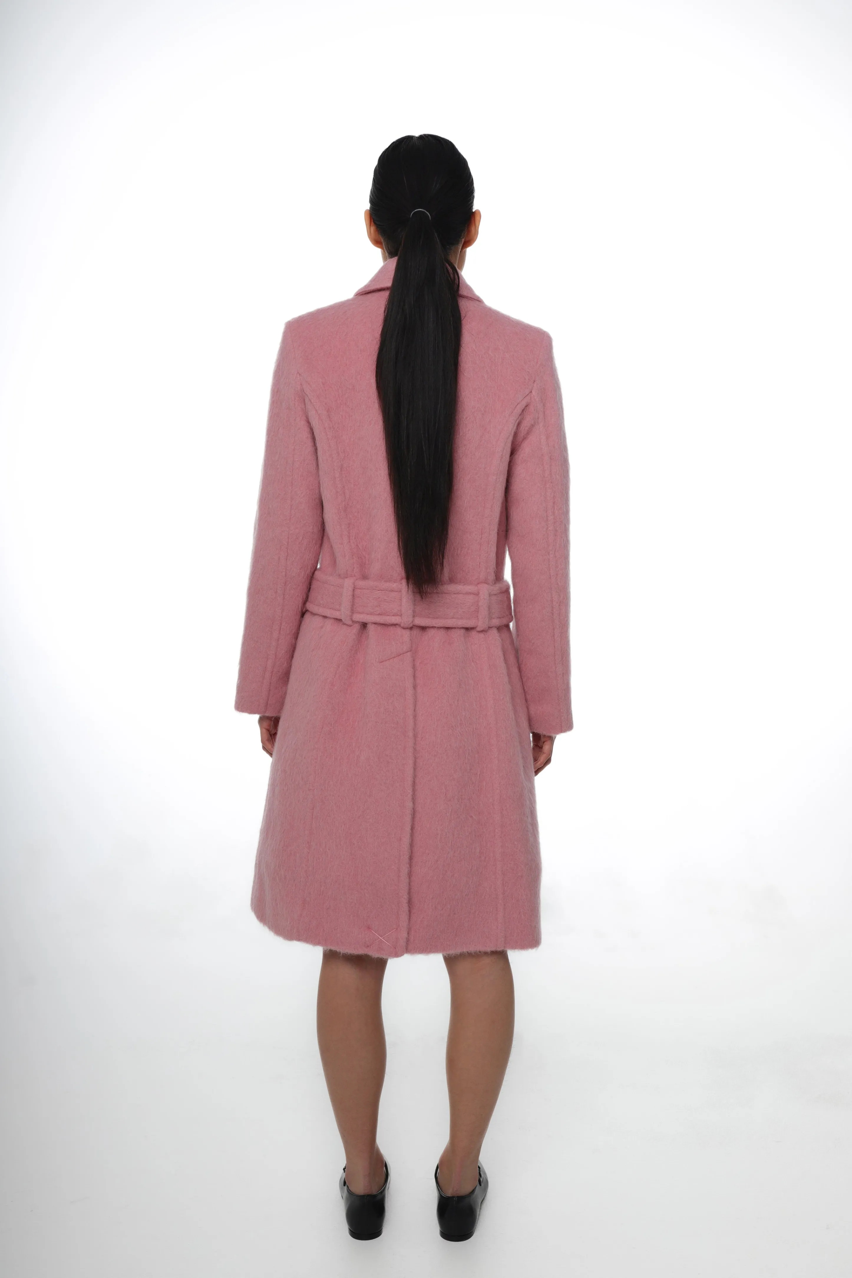 NORWICH COAT IN PINK