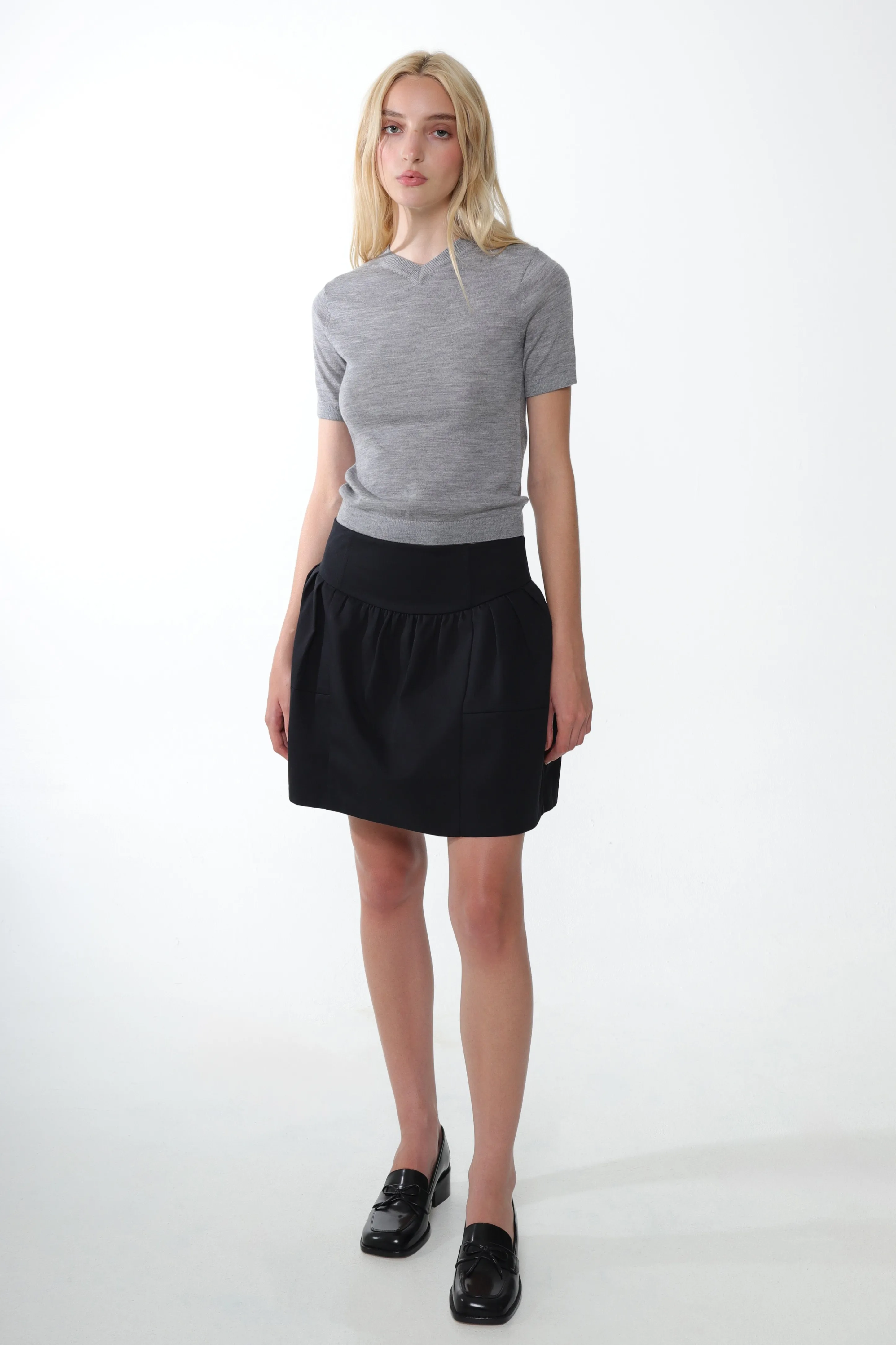 NARDINI SKIRT IN BLACK