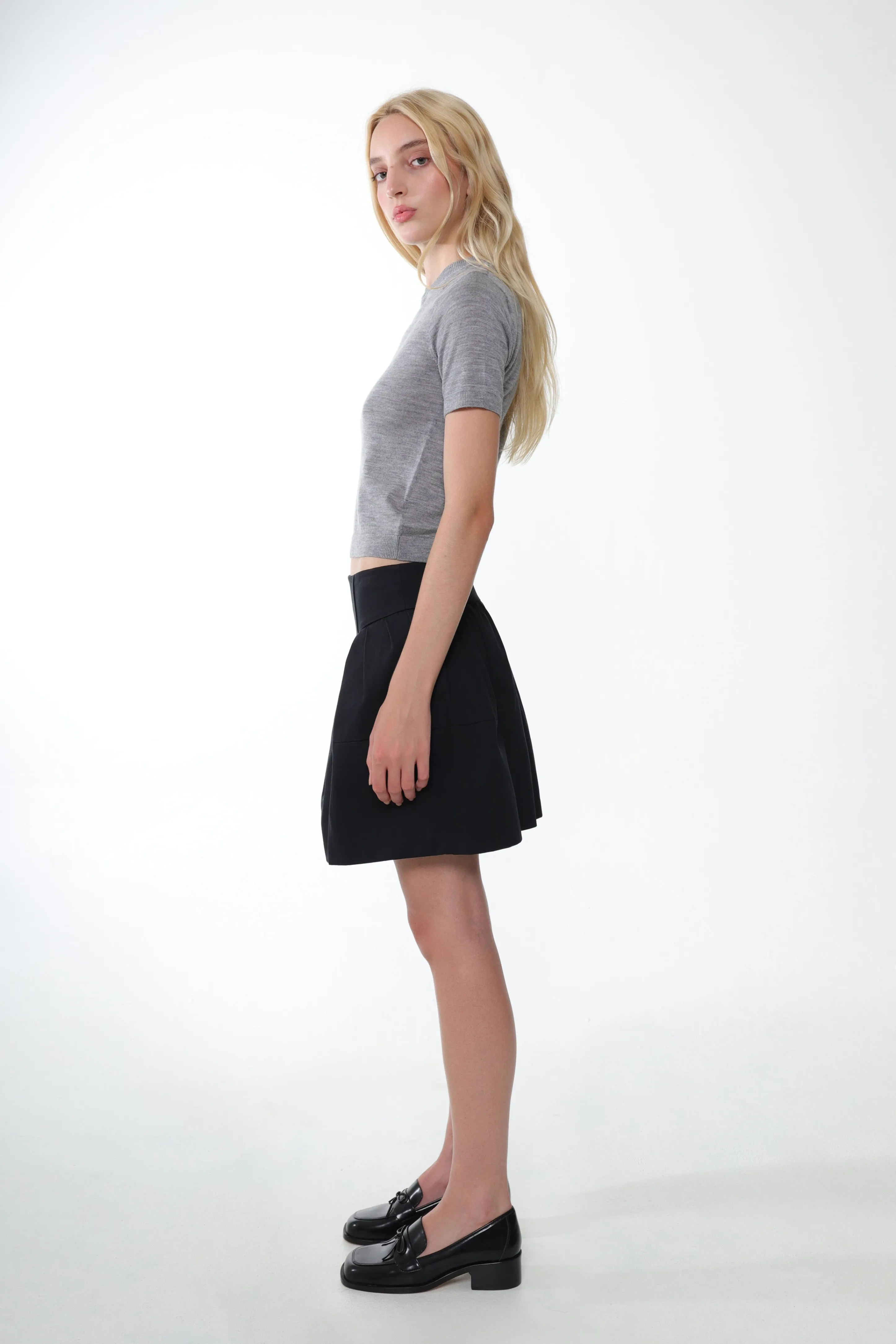 NARDINI SKIRT IN BLACK