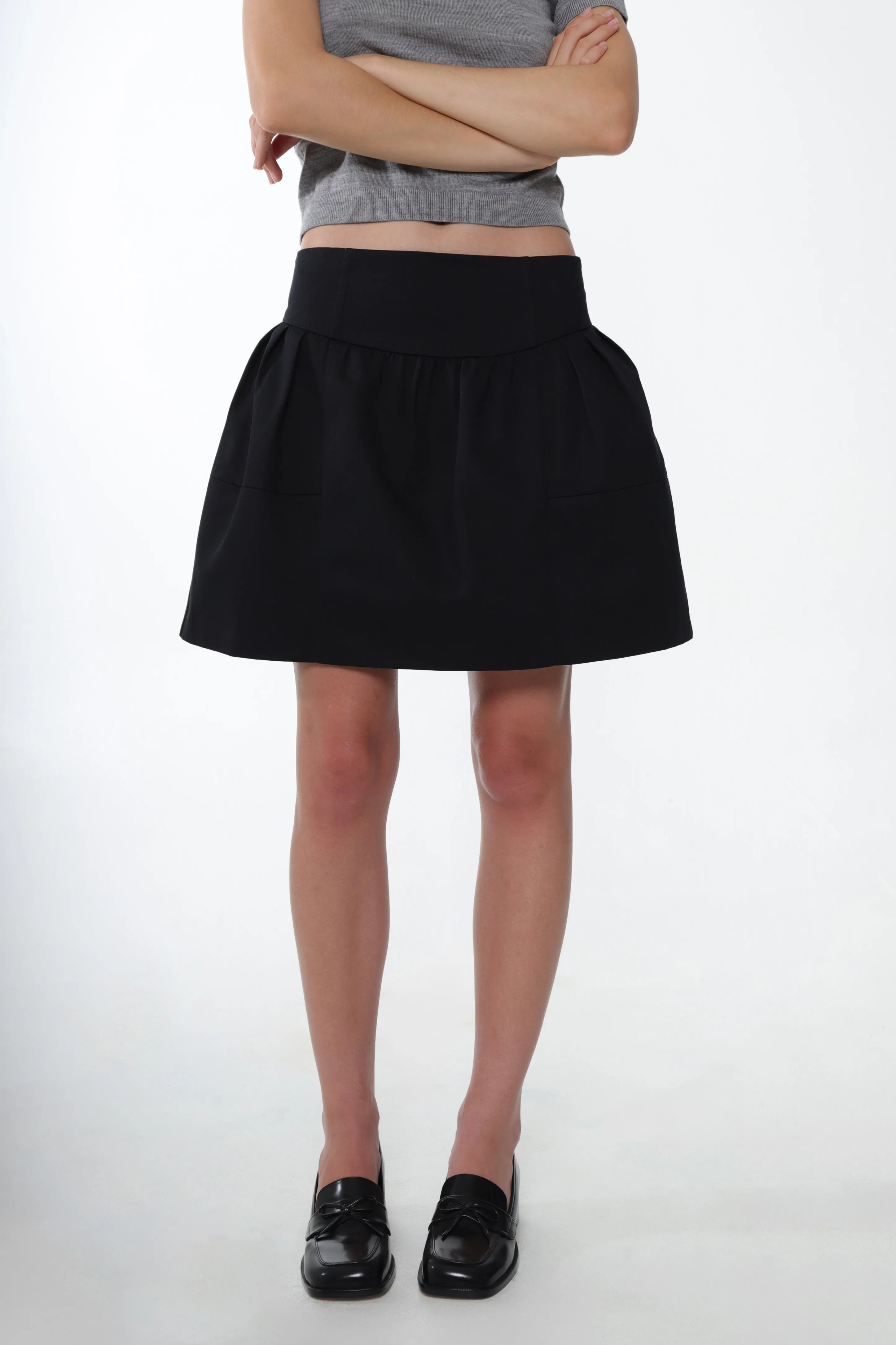 NARDINI SKIRT IN BLACK