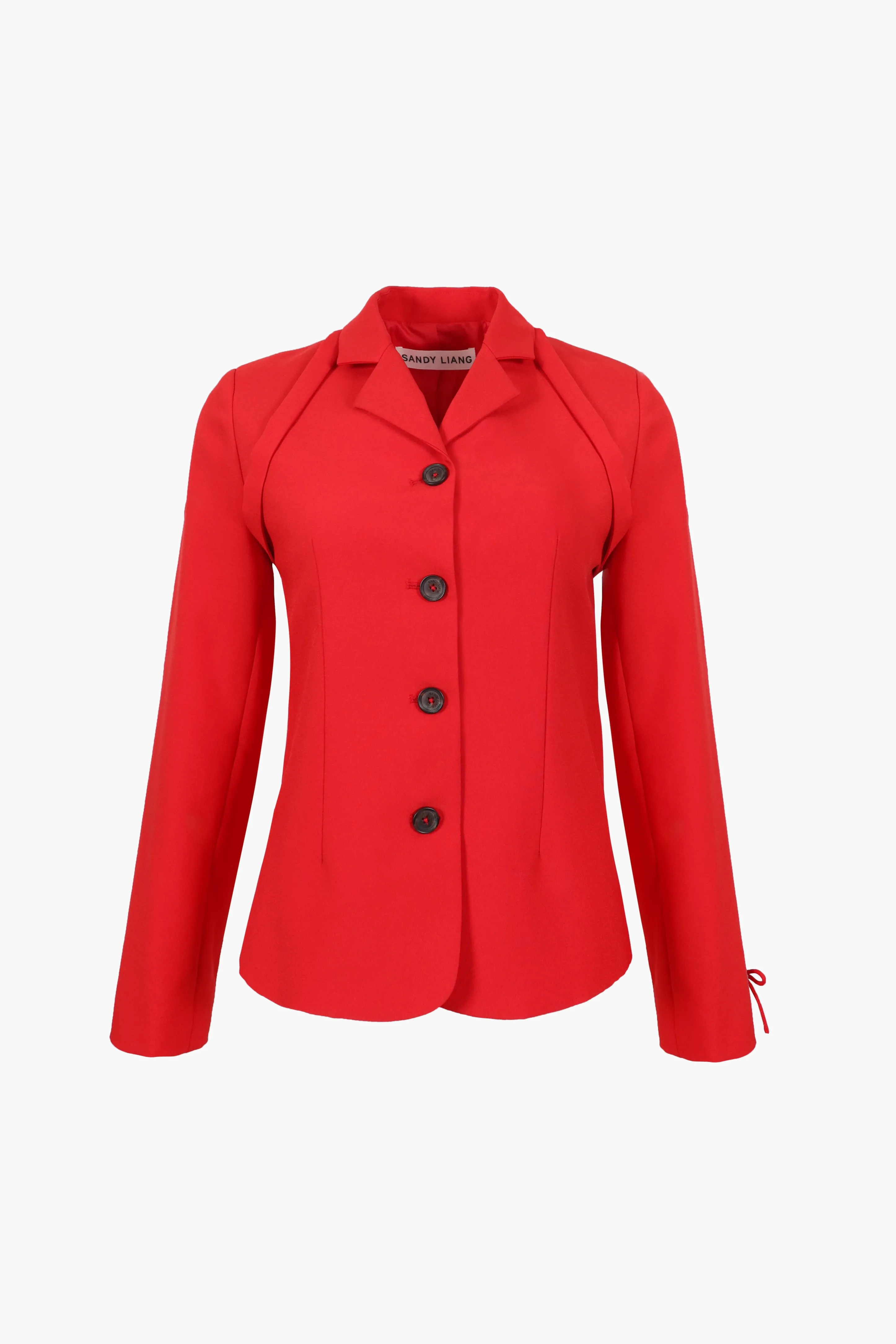 BISCUIT JACKET IN RED